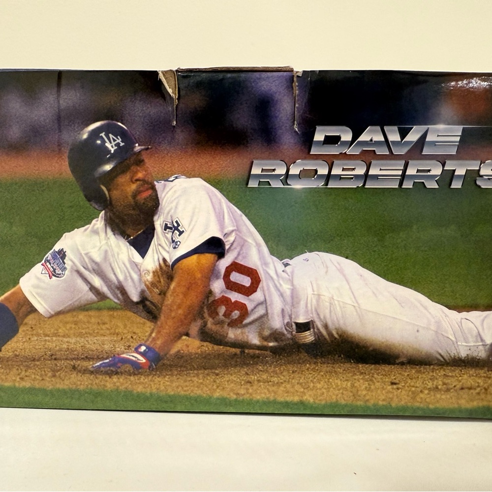 Dave Roberts Baseball Collectible Box